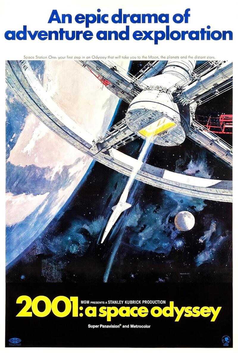 Poster for 2001: A Space Odyssey