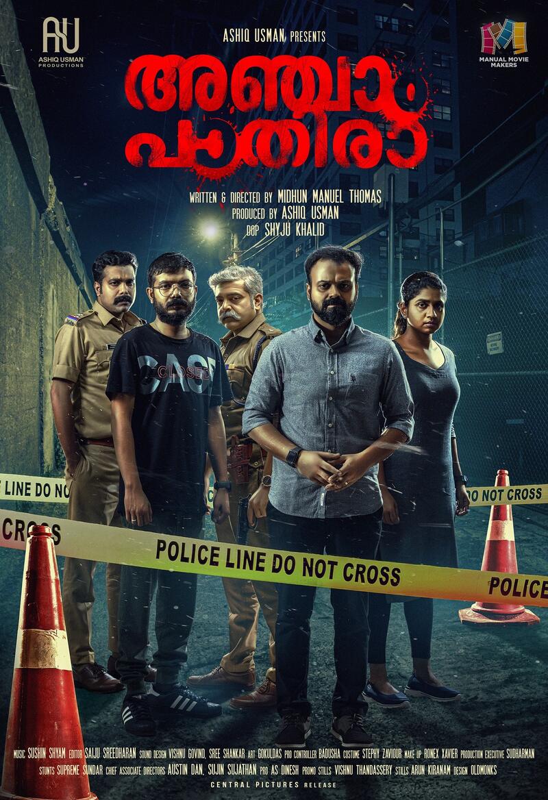 Poster for Anjaam Pathiraa