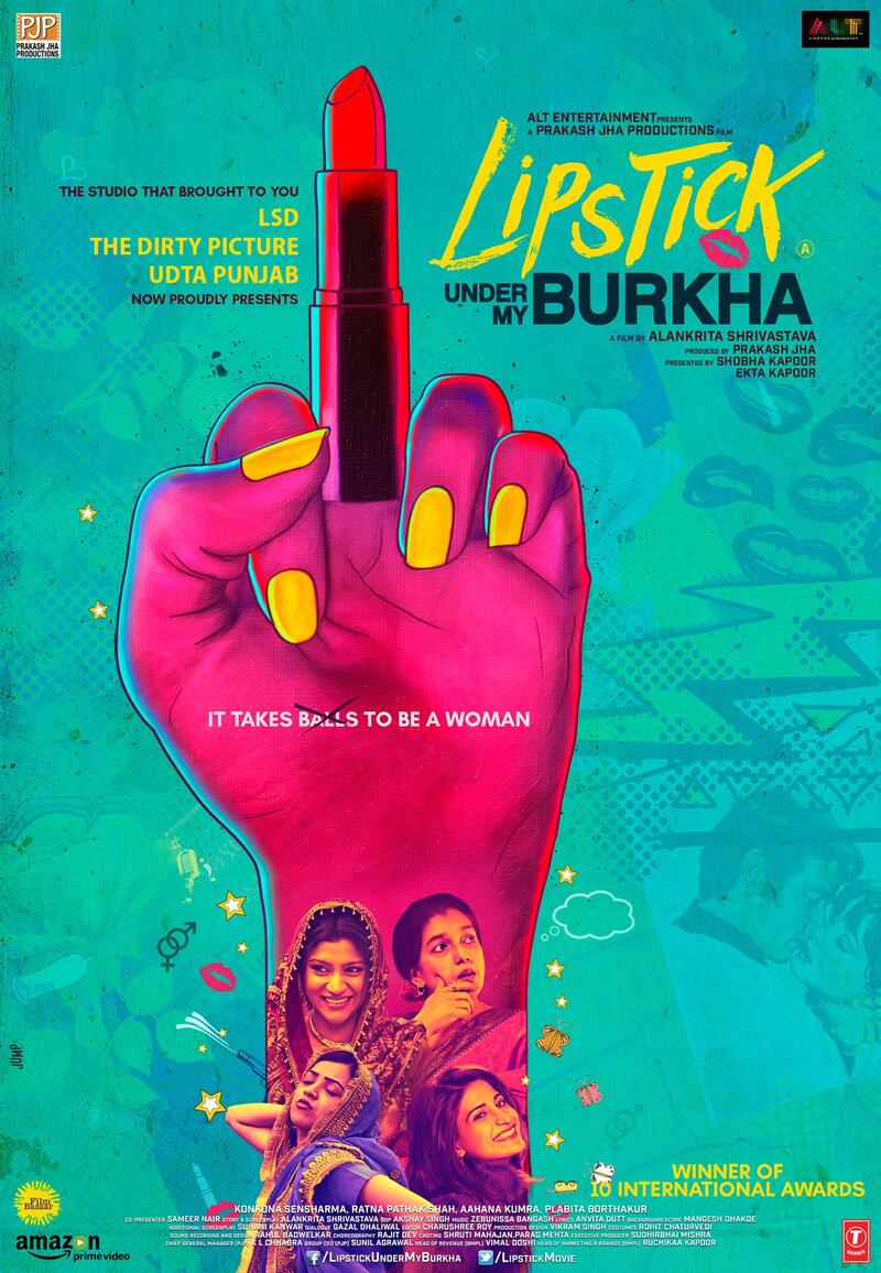 Poster for Lipstick Under My Burkha