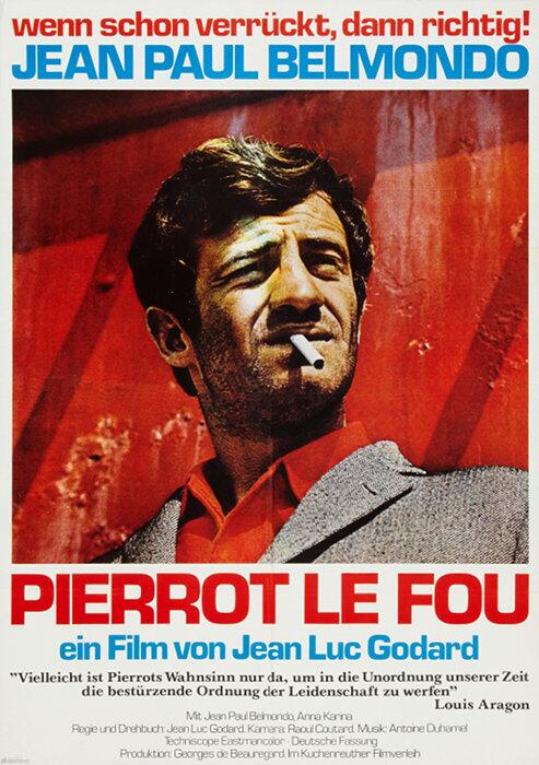 Poster for Pierrot le Fou