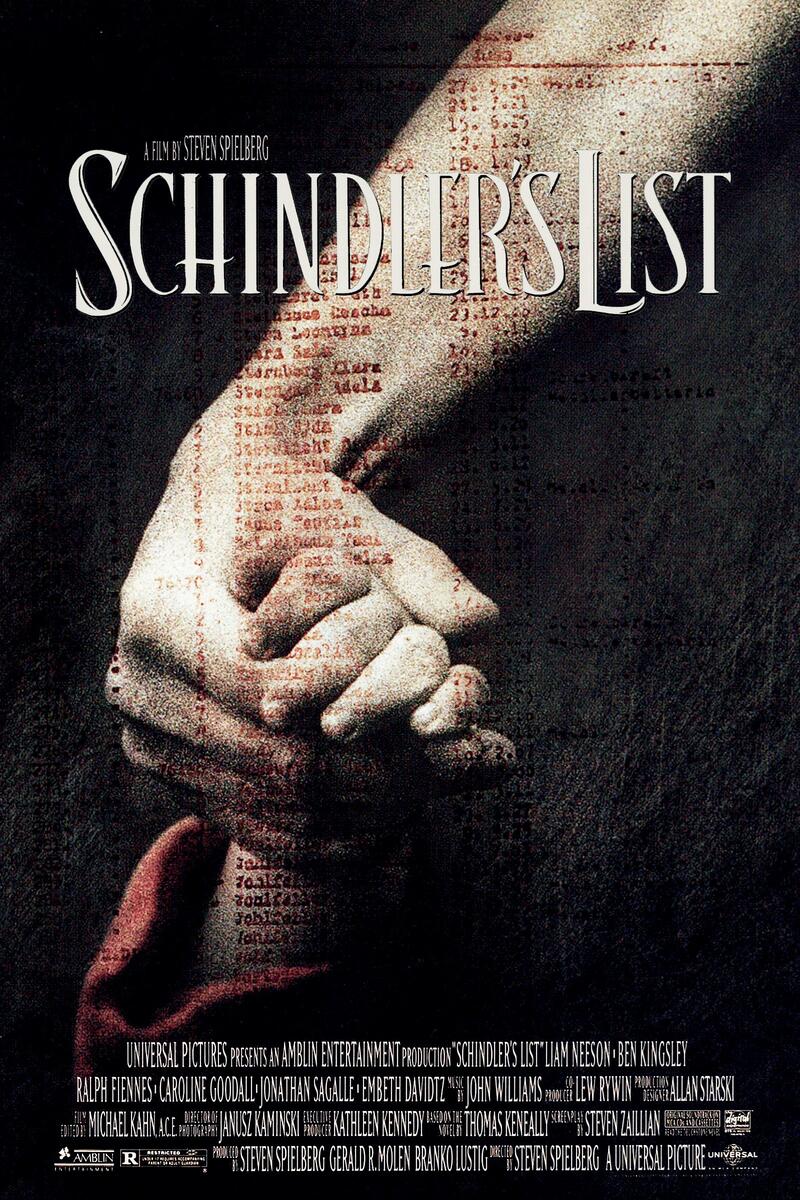 Poster for Schindler's List