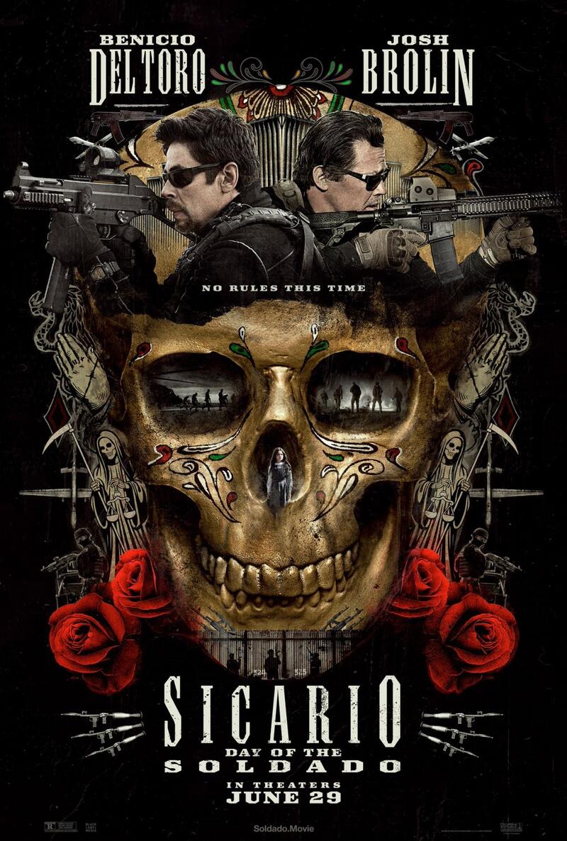 Poster for Sicario: Day of the Soldado