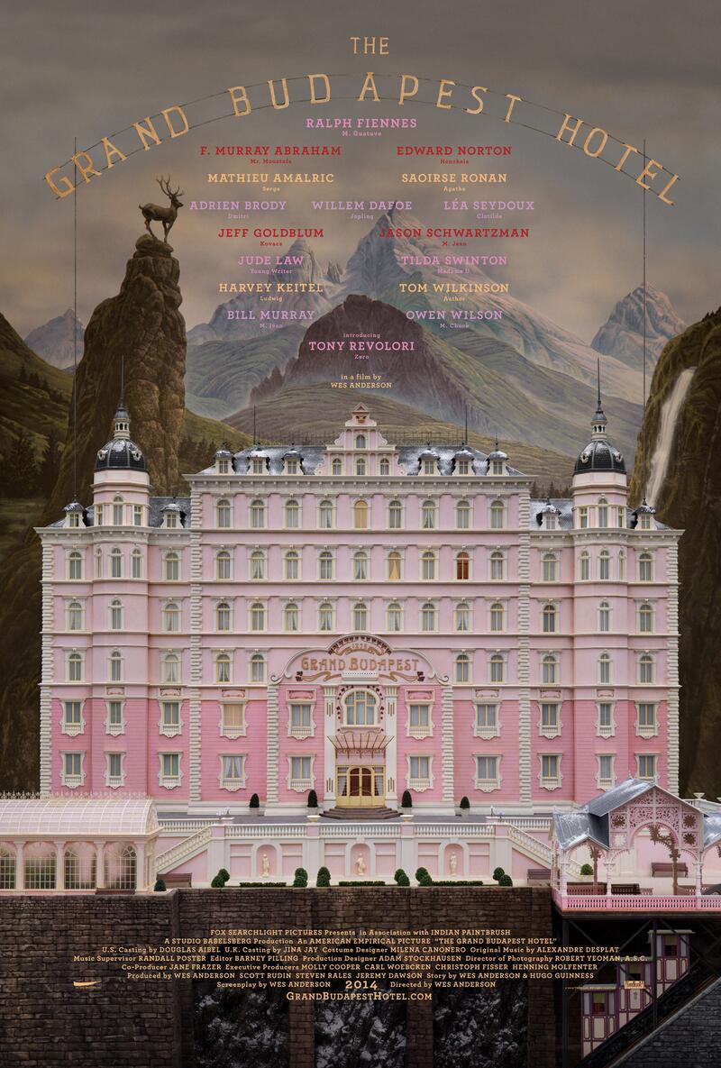 Poster for The Grand Budapest Hotel