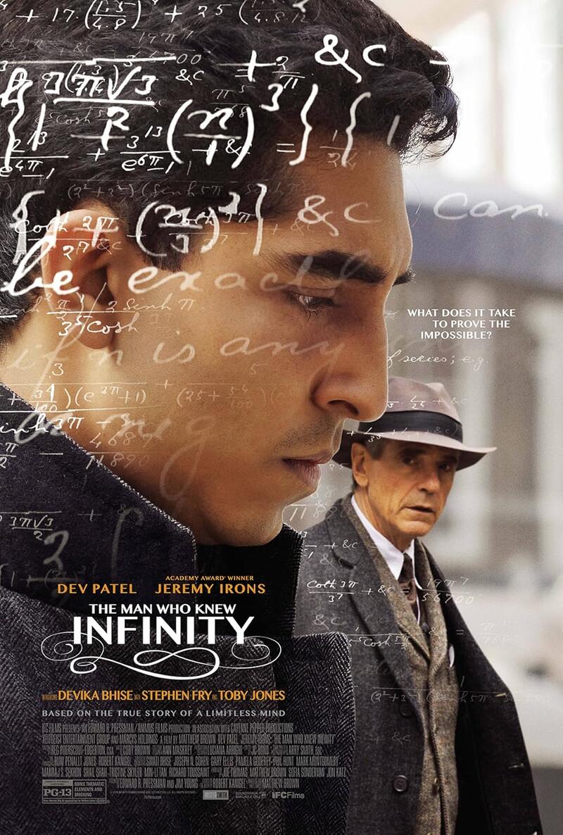 Poster for The Man Who Knew Infinity