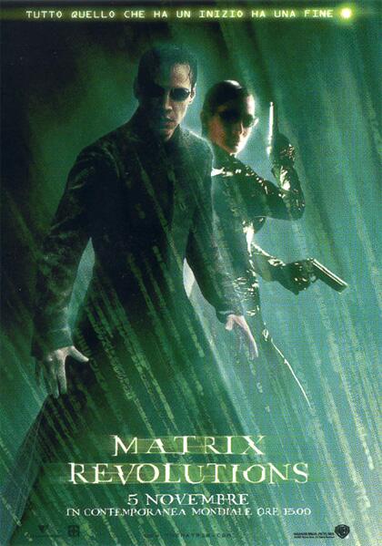 Poster for The Matrix Revolutions