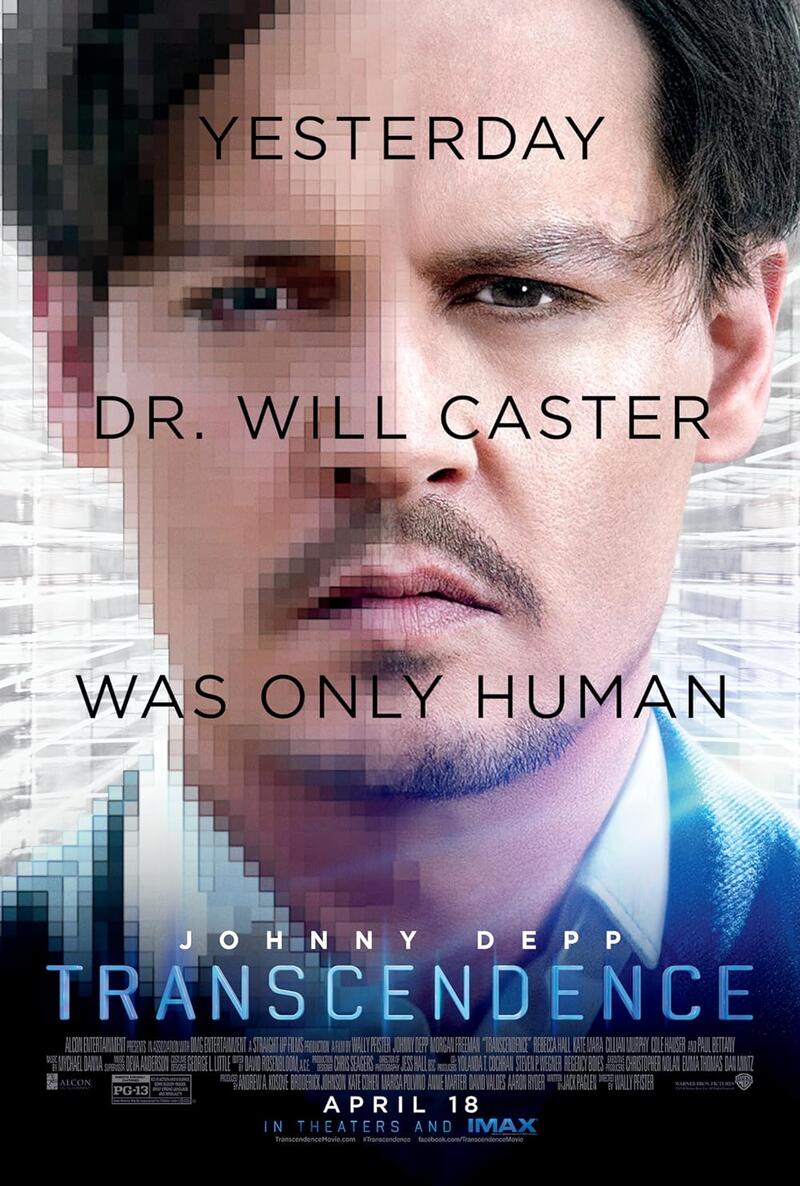 Poster for Transcendence